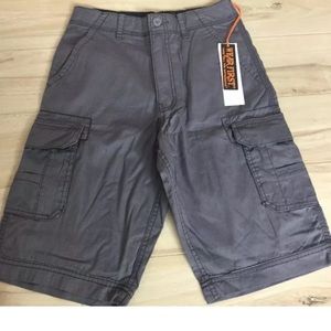 Wear First Adjustable Waistband Navy Cargo Shorts new with tag